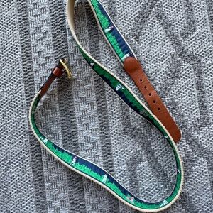 Hand made in USA leader lighthouse house belt with real brass buckle